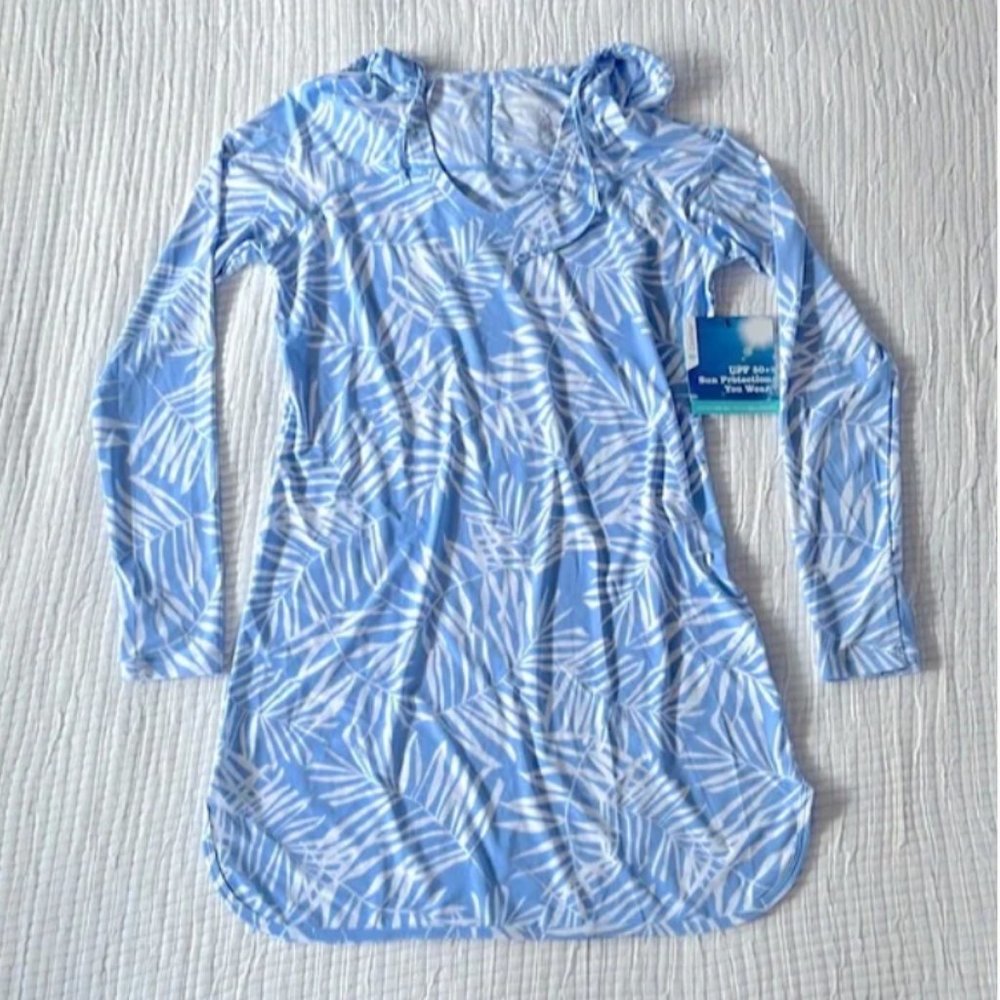 Coolibar Women's Seacoast Swim Cover-Up Dress UPF 50+